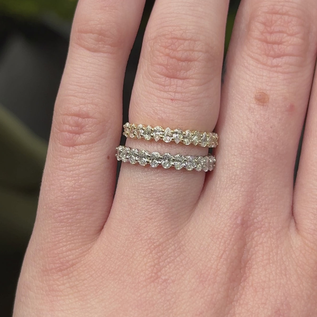 Sage ~ Diamond Ring