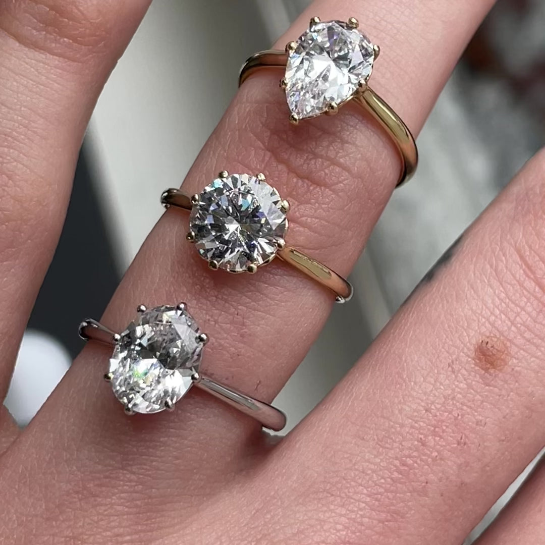 Annabelle ~ Round Cut Ring