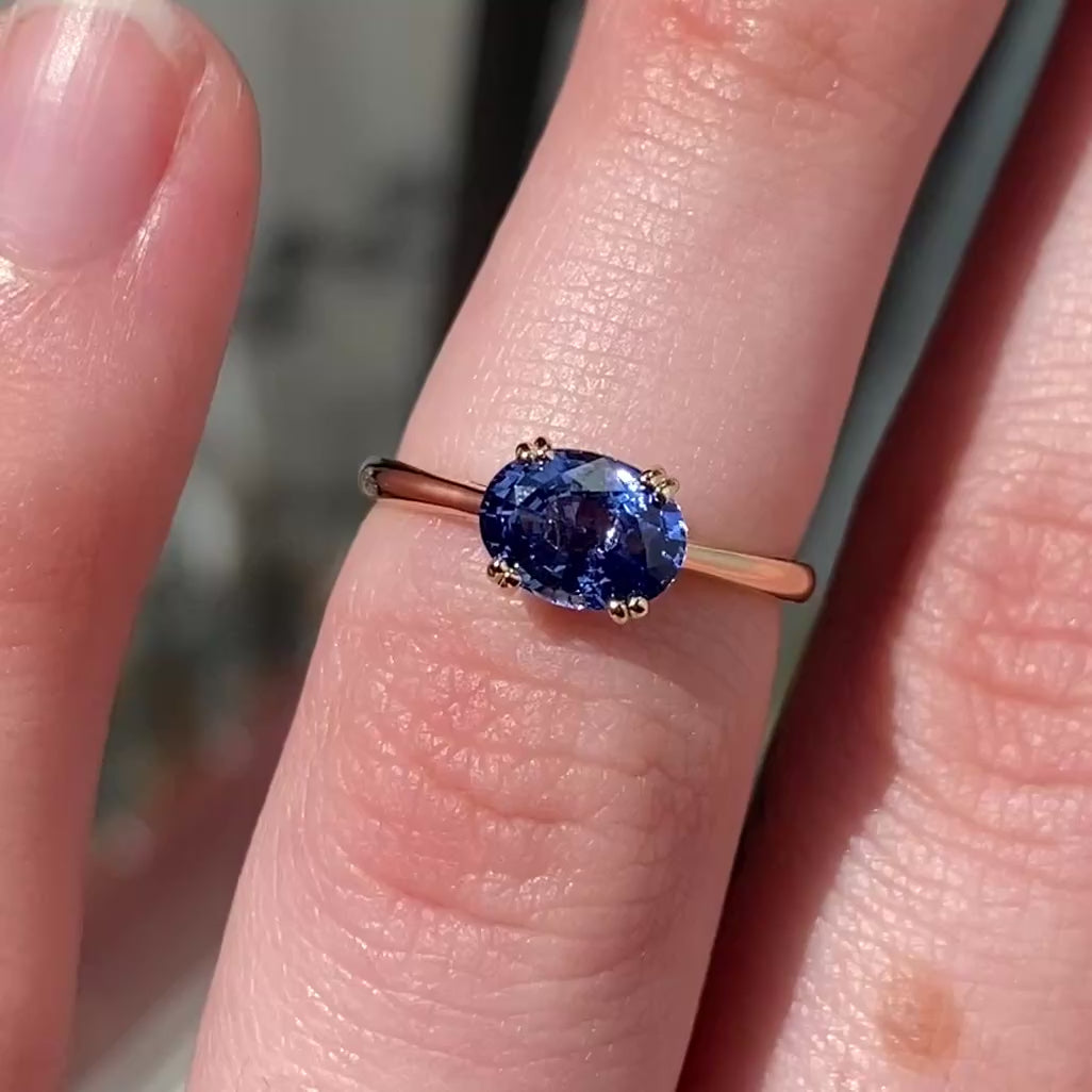 Harlan ~ Oval Cut Ring