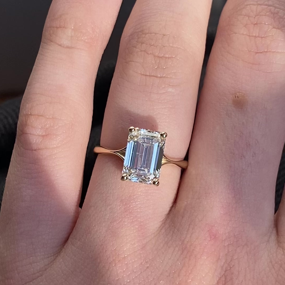 Clementine ~ Oval Cut Ring