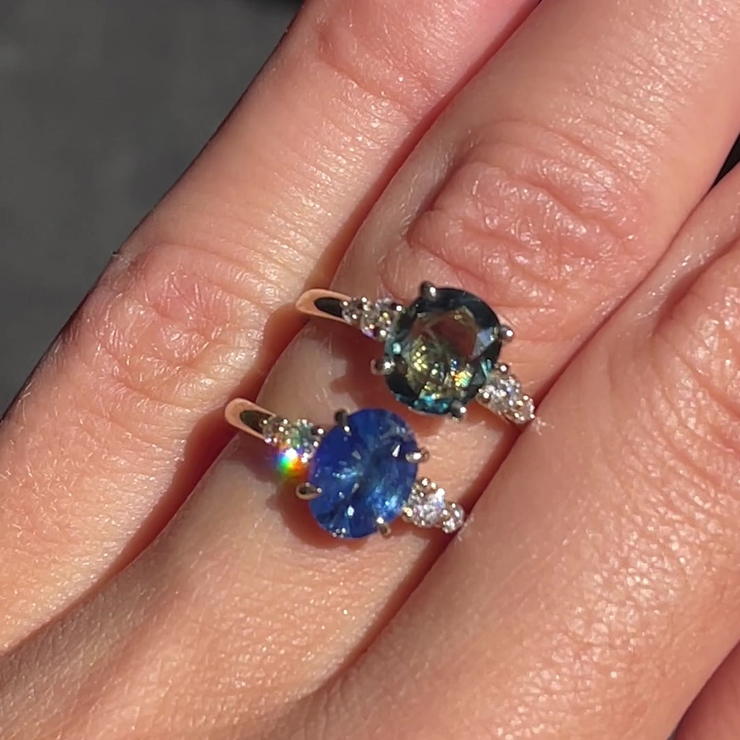 Delphine ~ Oval Cut Ring