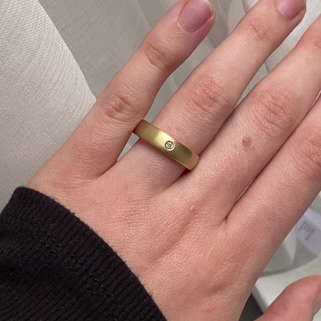 Mason ~ Diamond Wedding Ring