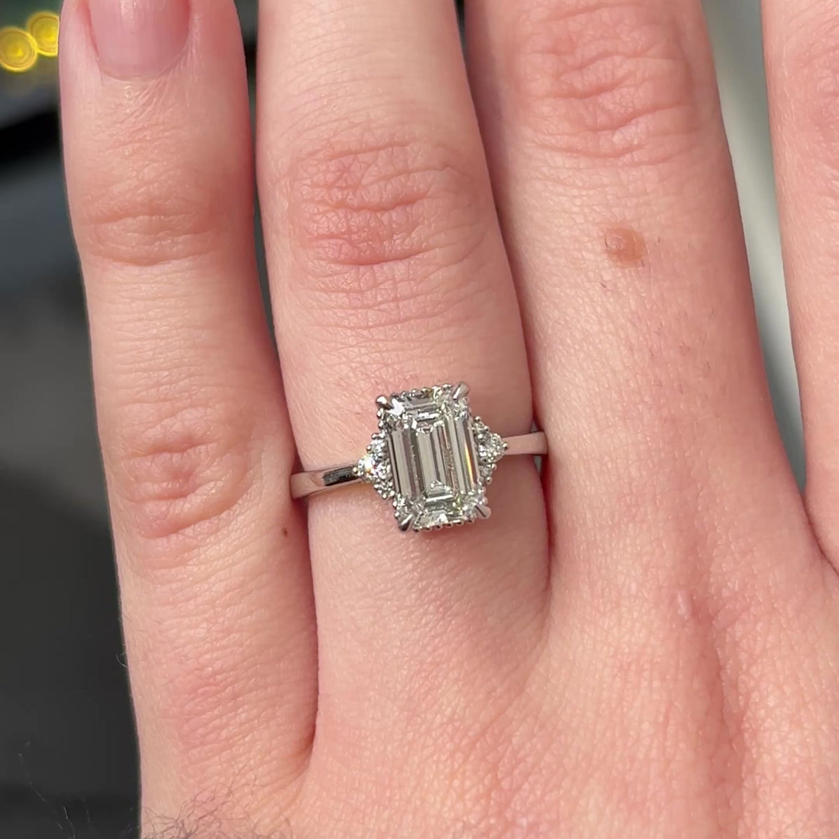 Mayfair ~ Emerald Cut Ring