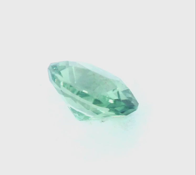 OVAL 1.66ct NATURAL GREEN SAPPHIRE - MADAGASCAR 1BC531F50