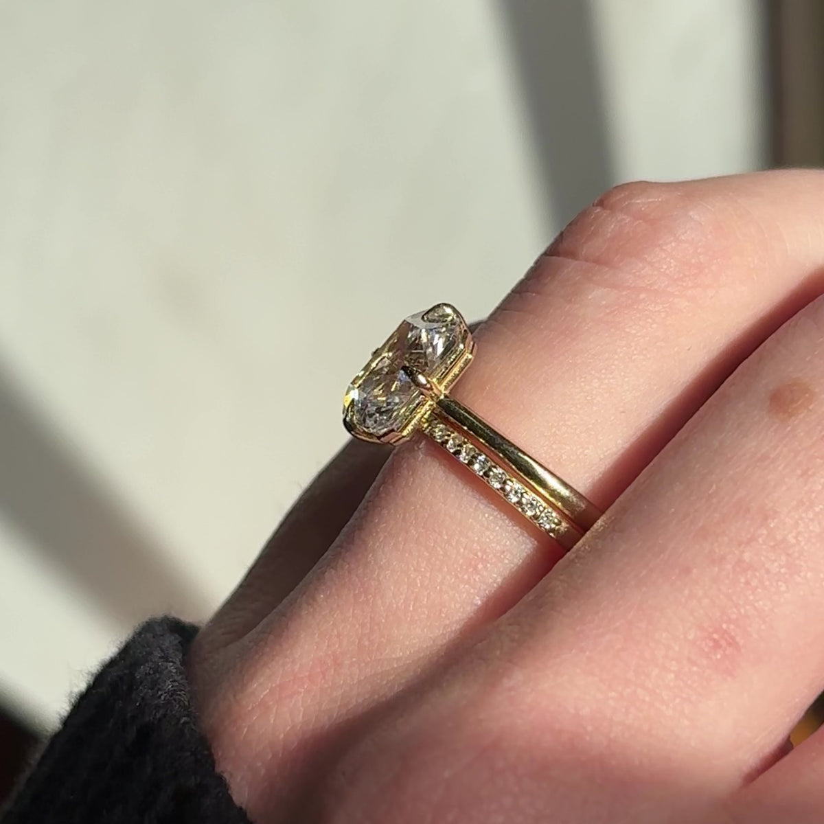Louise ~ Emerald Cut Ring