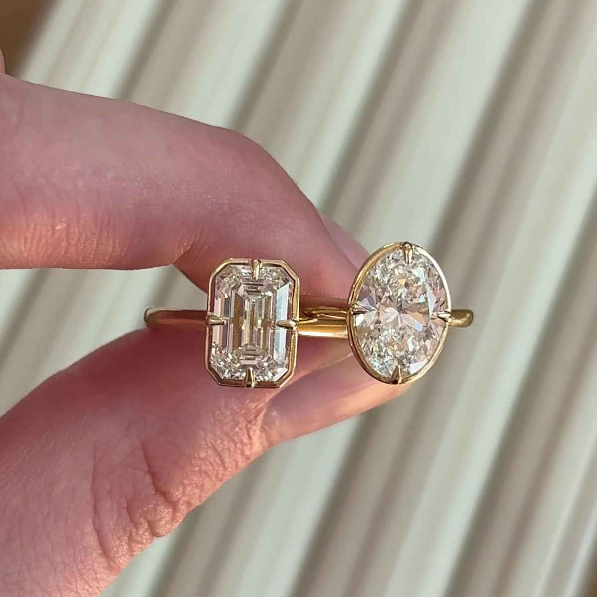 Proposal Ready ~ Paloma 2.53ct Lab Grown Oval Engagement Ring