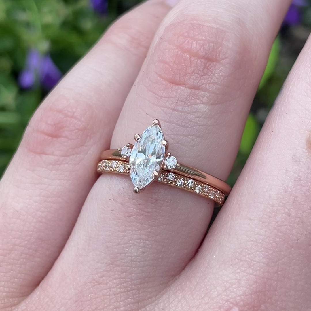 Chloe Petite ~ Eternity Diamond Ring