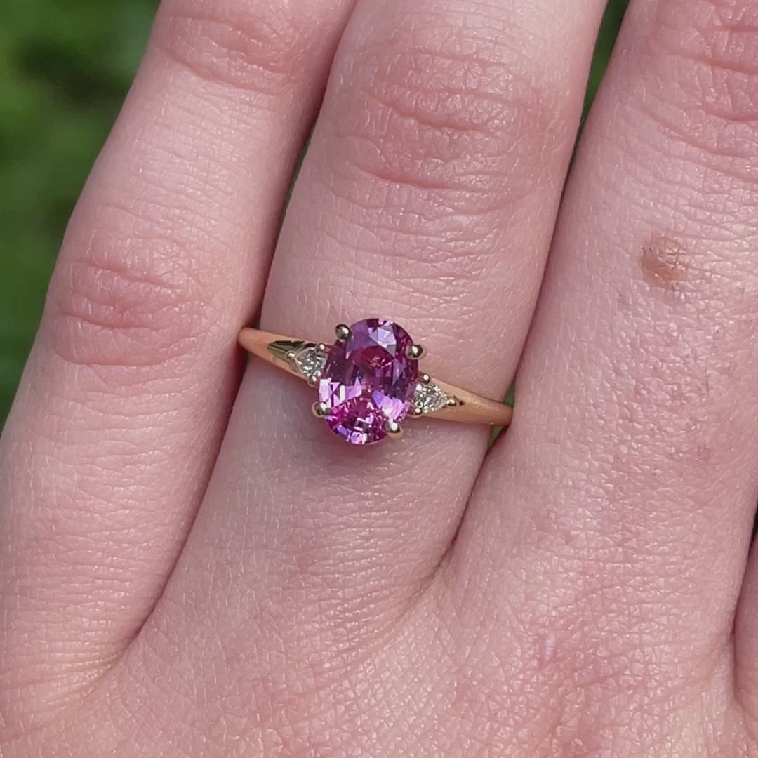 Lulu ~ Oval Cut Ring