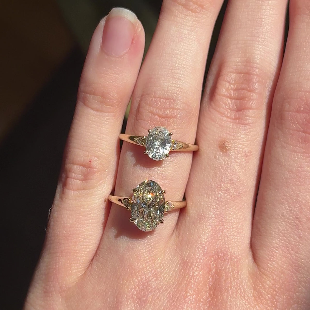 Lulu ~ Oval Cut Ring