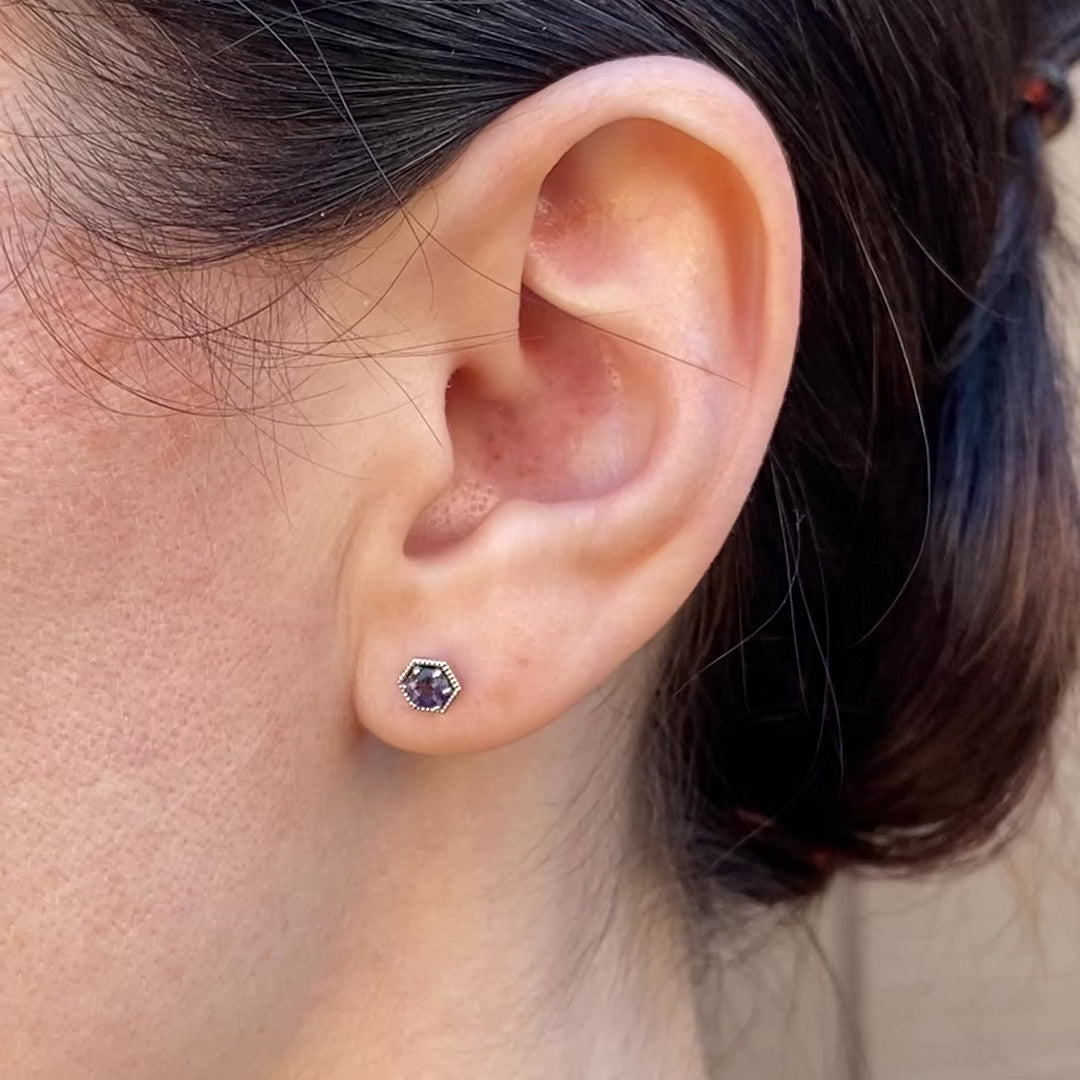 Loie Sapphire Earrings