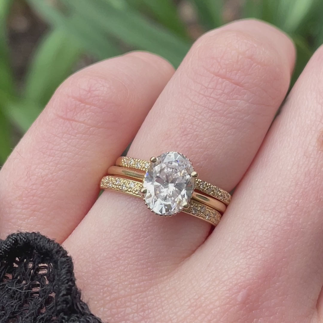 Clio ~ Oval Cut Ring