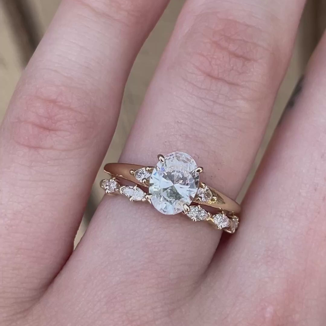 Lulu ~ Oval Cut Ring
