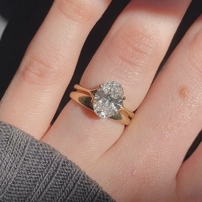 Carlie ~ Domed Ring
