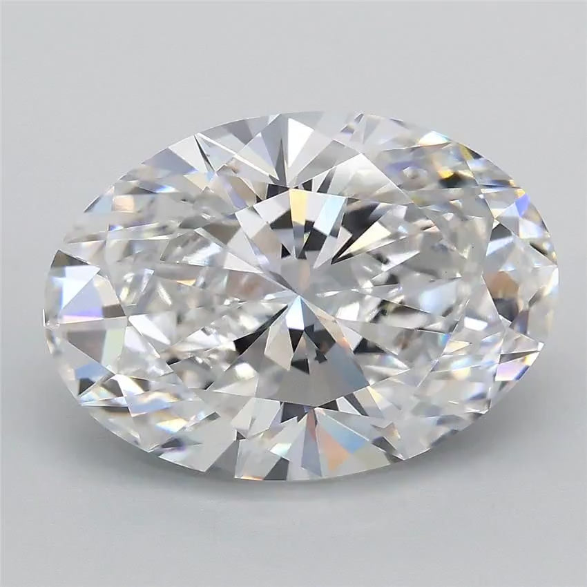 OVAL 4.06ct D VVS2 EXCELLENT D0D0104E5
