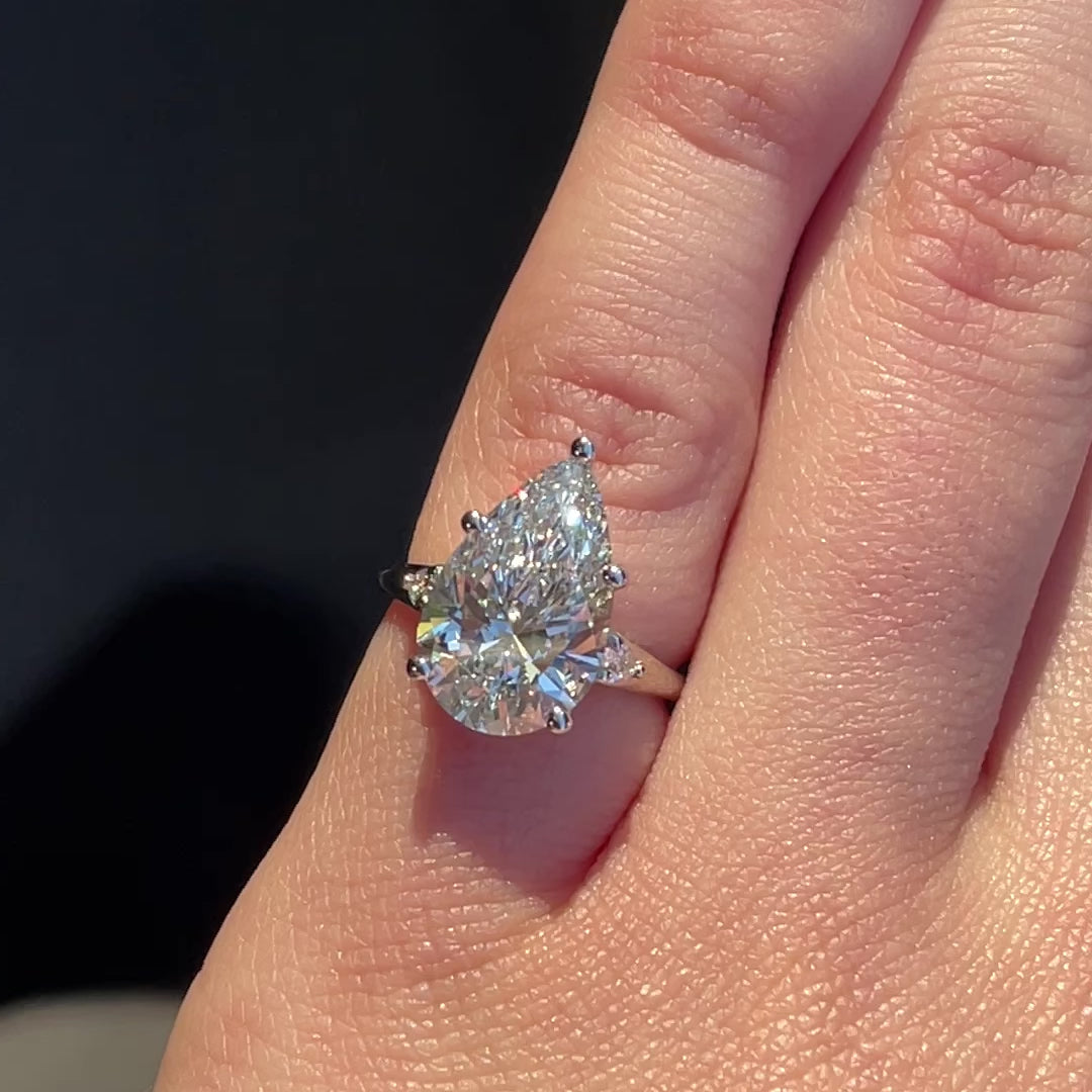 Lulu ~ Marquise Engagement Ring