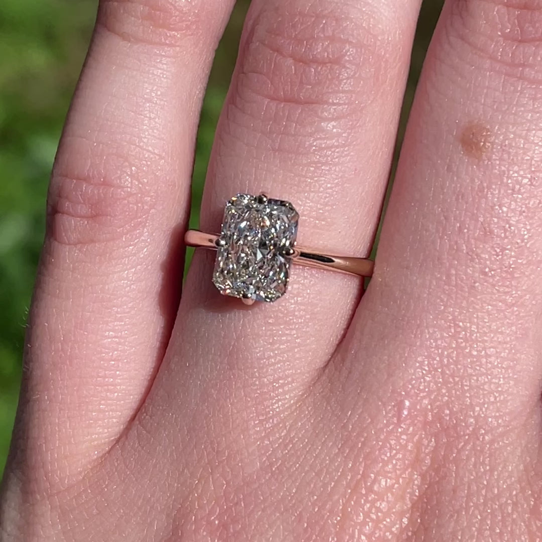 Louise ~ Emerald Cut Ring