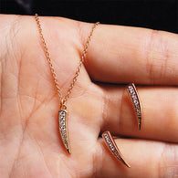 Talon Diamond Necklace