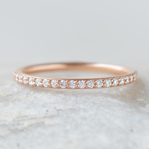 Amanda Petite Diamond Band ~ Ready to Ship