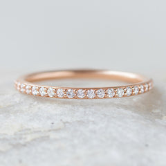 Amanda Petite ~ Eternity Diamond Ring