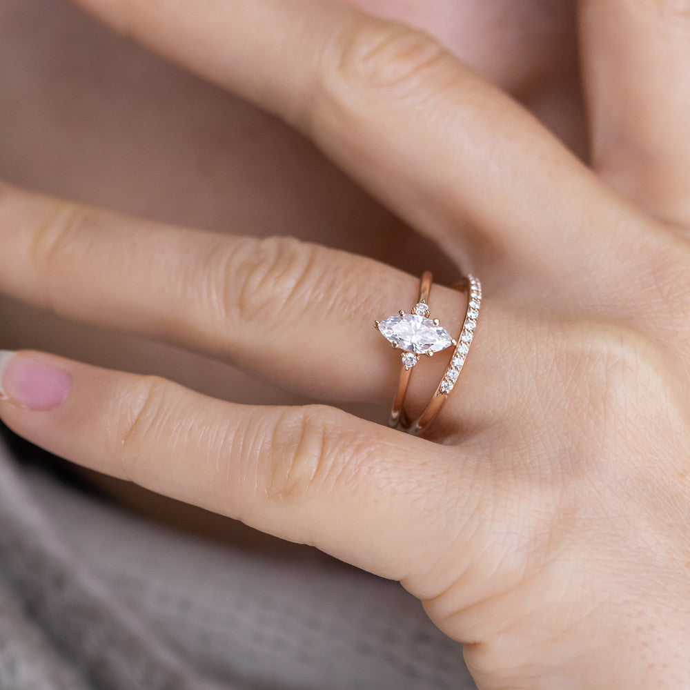 August Marquise Cut Ring