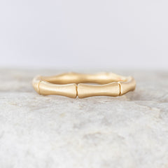 Bamboo Motif Ring