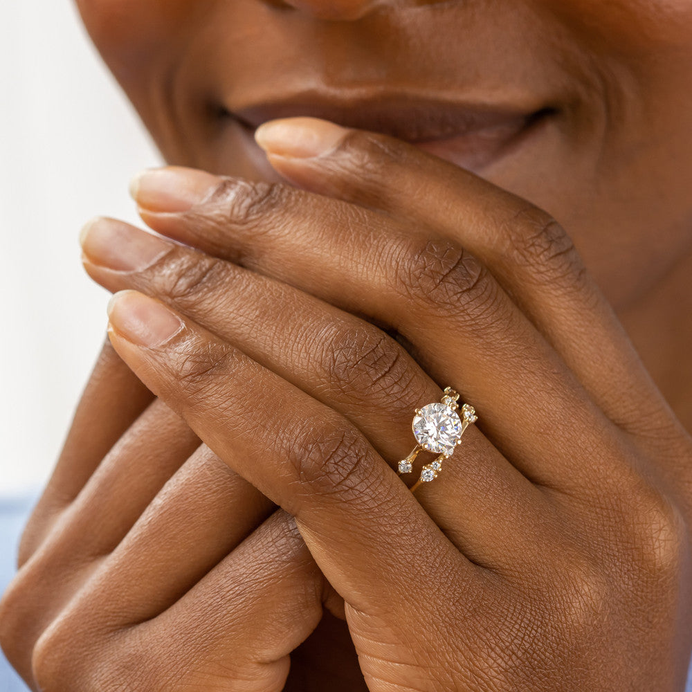 Catalina Brilliant Cut Engagement Ring