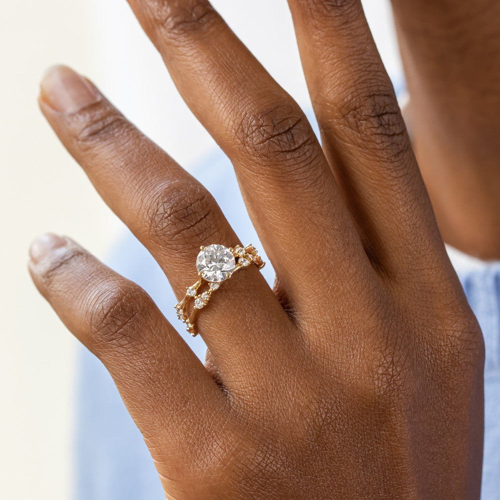 Catalina Brilliant Cut Engagement Ring