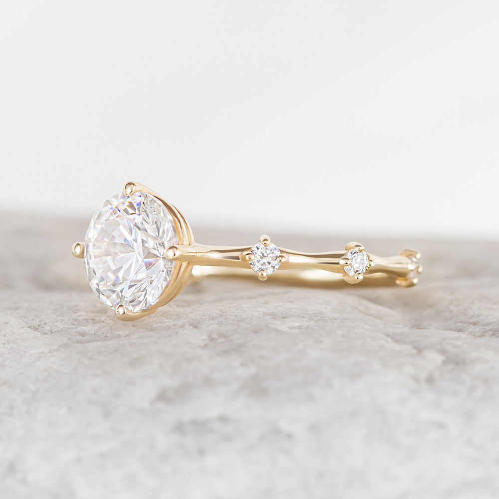 Catalina Brilliant Cut Engagement Ring