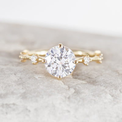 Catalina Brilliant Cut Engagement Ring