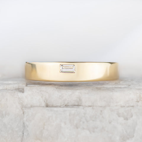 Charles ~ Diamond Wedding Band