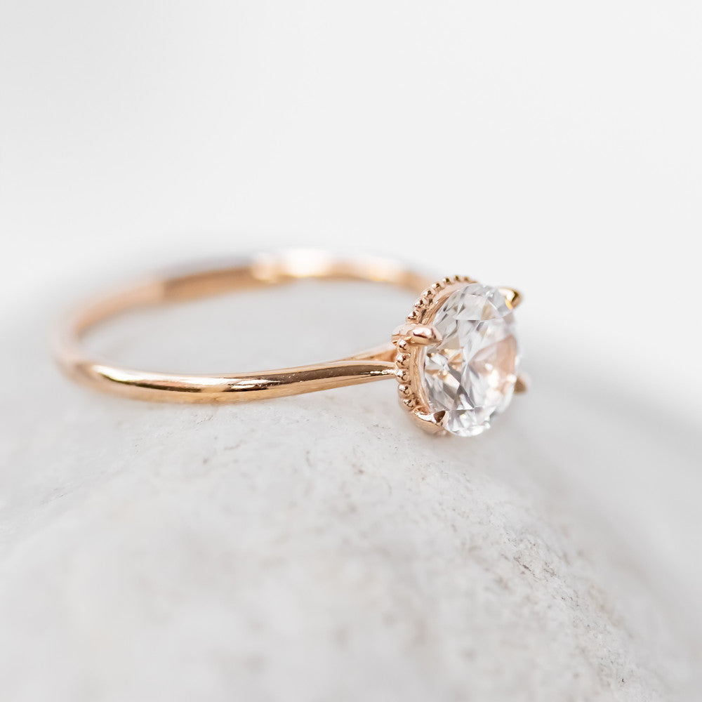Clio Brilliant Cut Engagement Ring