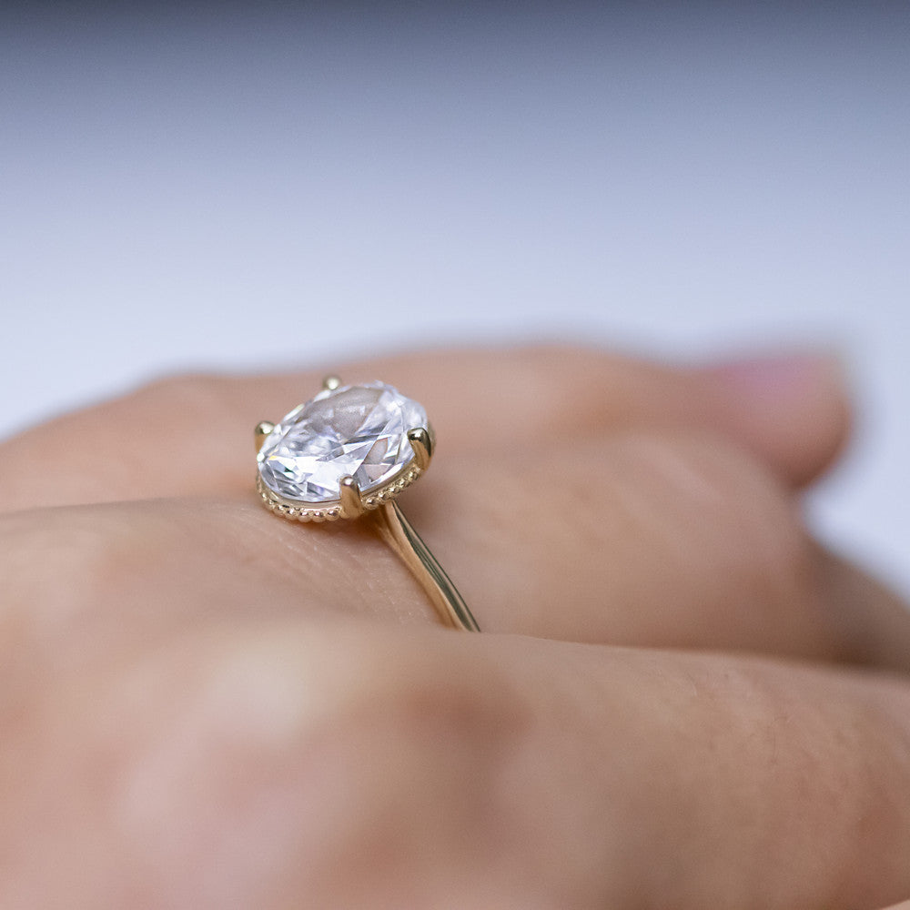 Clio Brilliant Cut Engagement Ring