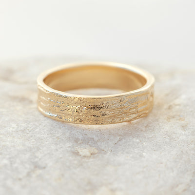 Arnold ~ Bark Textured Band