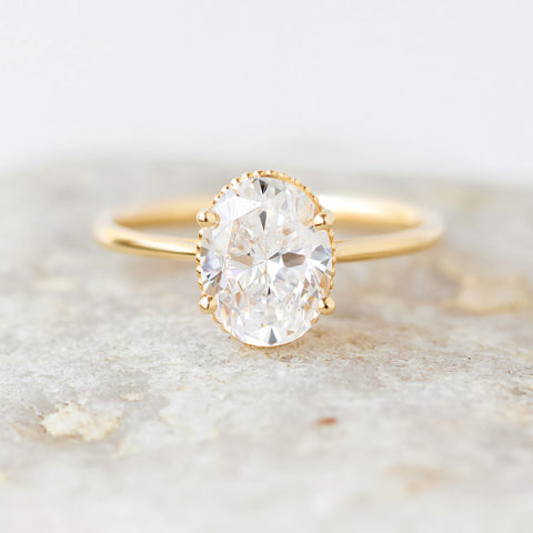 Clio ~ Oval Cut Ring