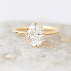 Clio ~ Oval Cut Ring