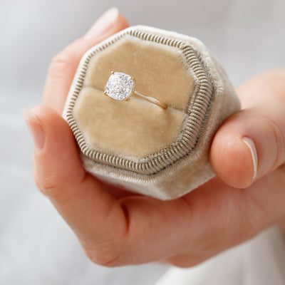 Lily Cushion Cut Engagement Ring