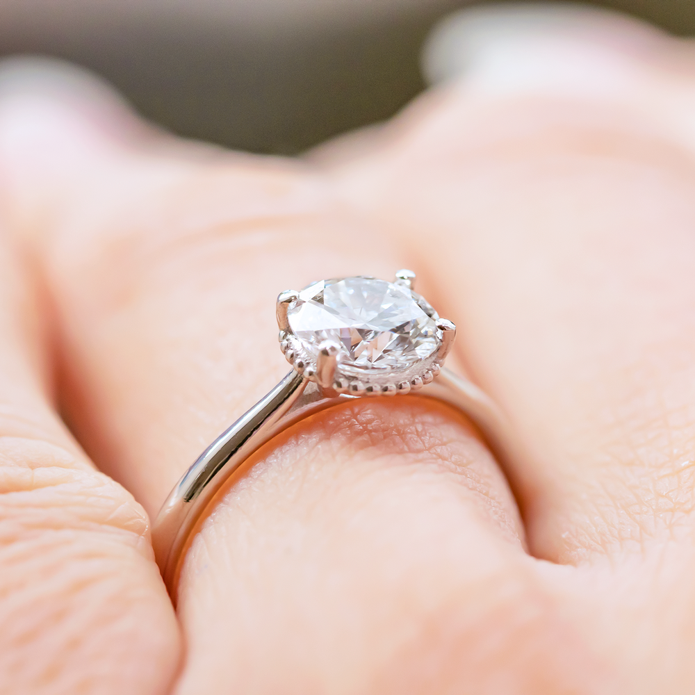 Clio Brilliant Cut Engagement Ring