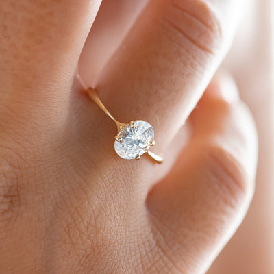 Clementine Vintage Inspired Ethical Engagement Ring