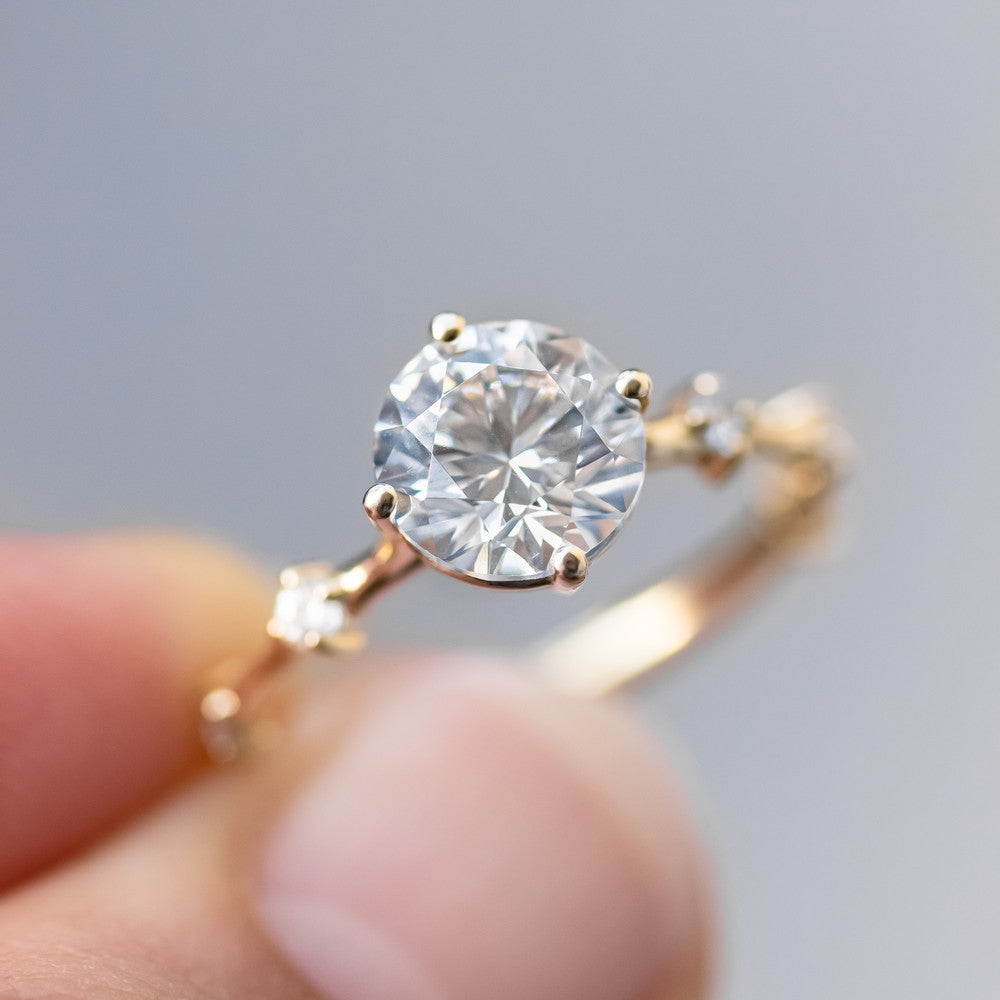 Catalina Brilliant Cut Engagement Ring