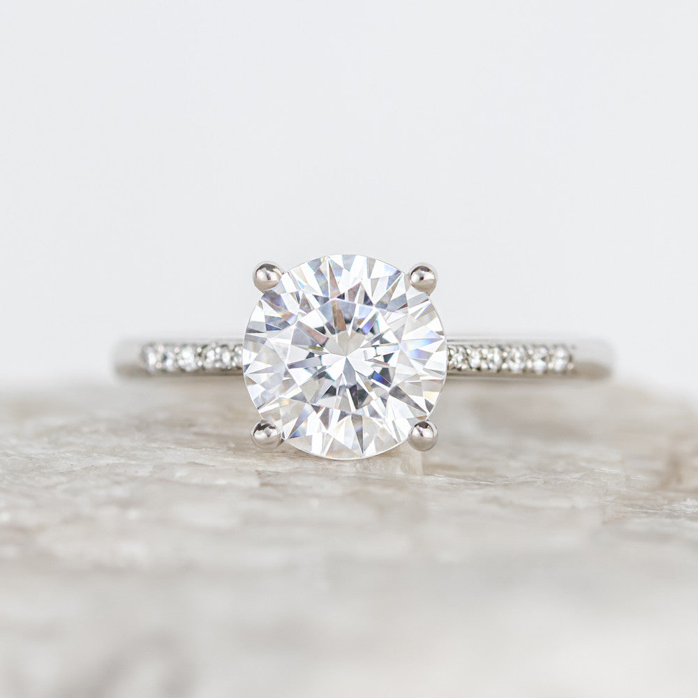 Lila Brilliant Cut Engagement Ring