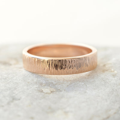 Etienne 5mm Hammered Ring