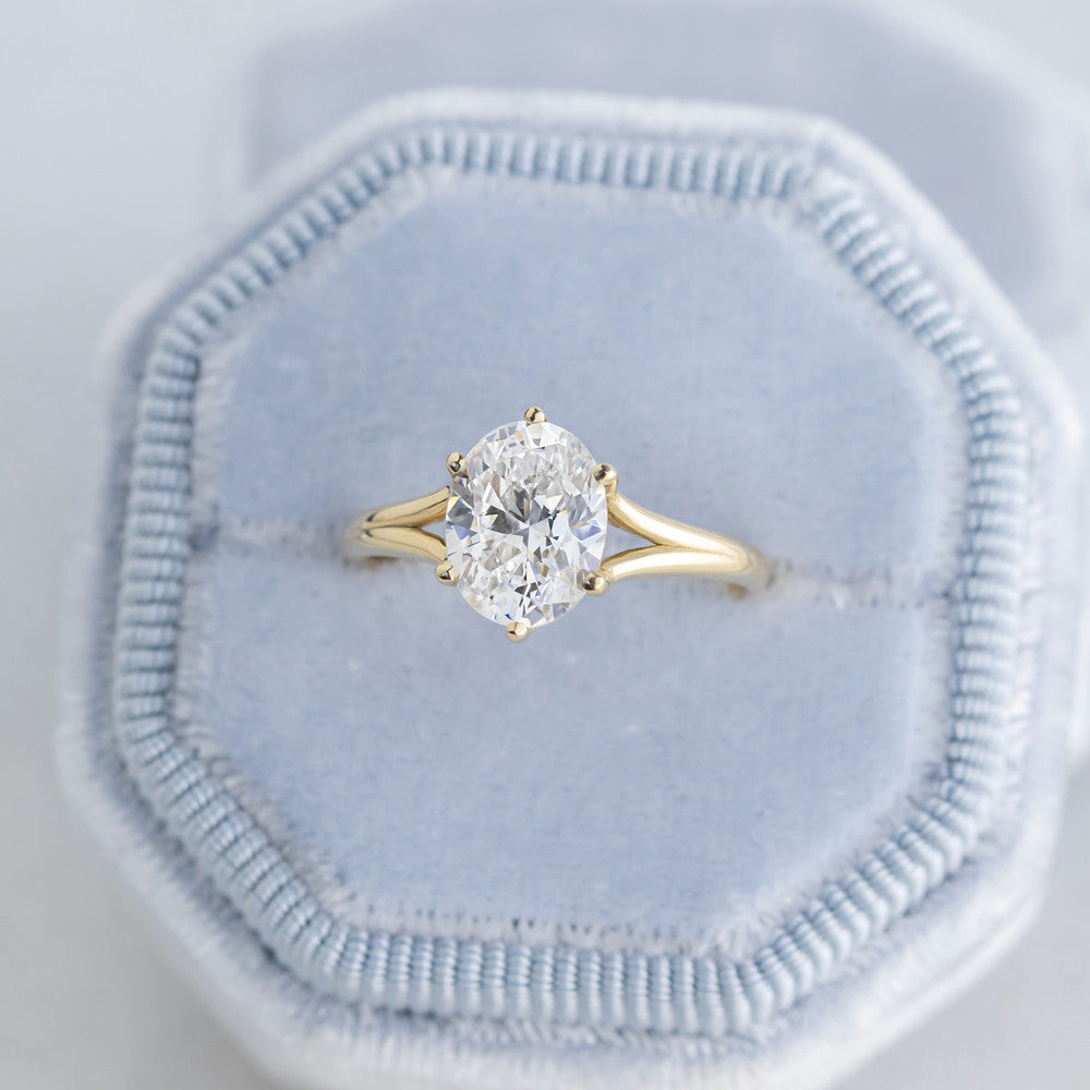 Finn Split Band Engagement Ring