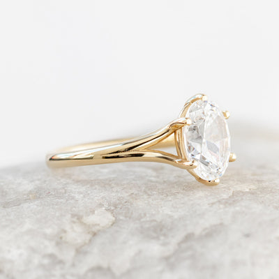 Finn Split Band Engagement Ring