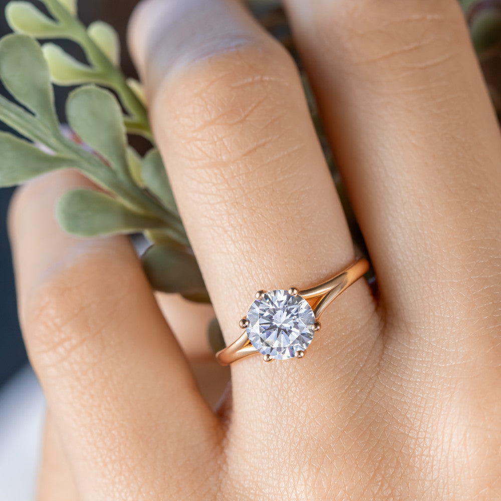 Finn ~ Split Band Ring