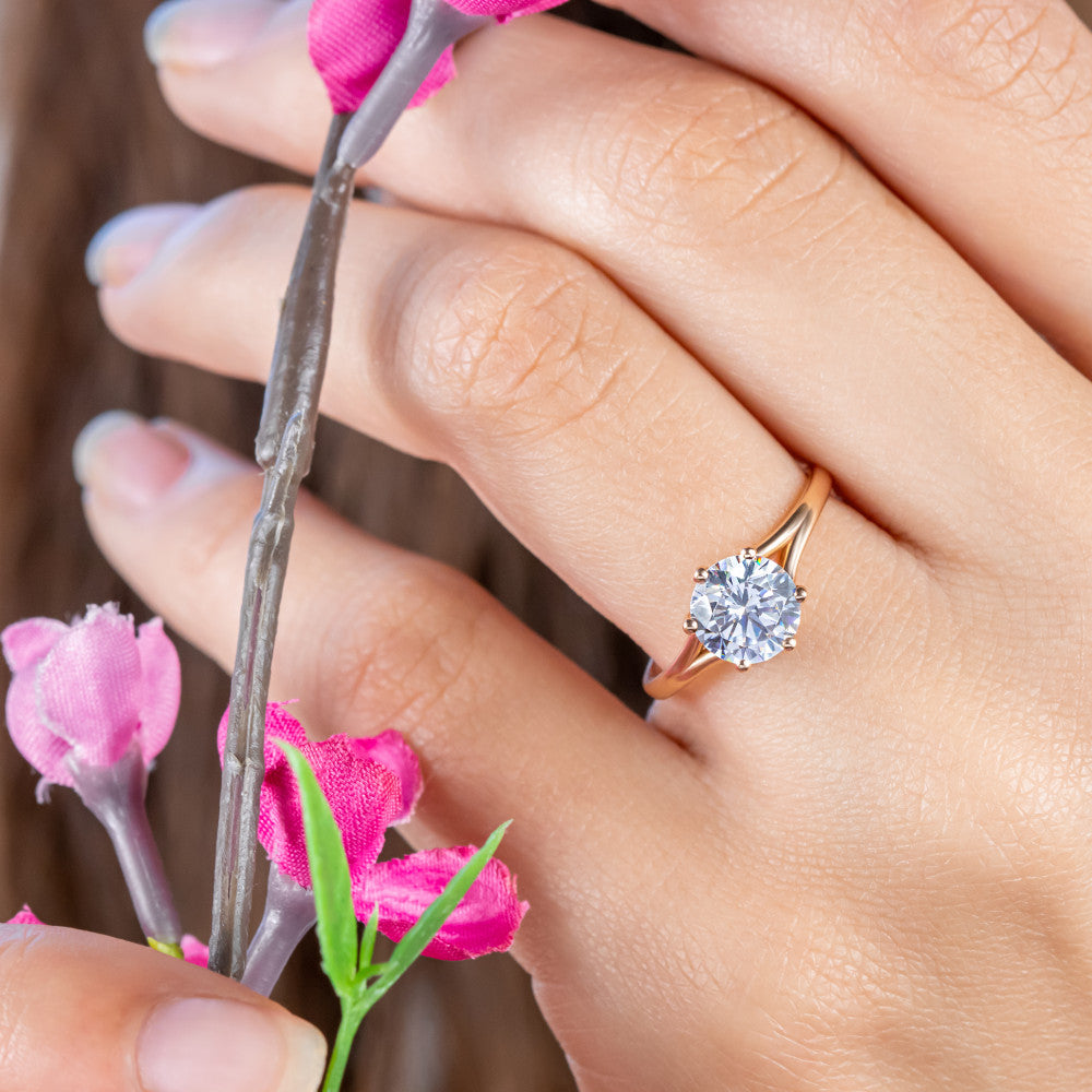 Finn ~ Split Band Ring
