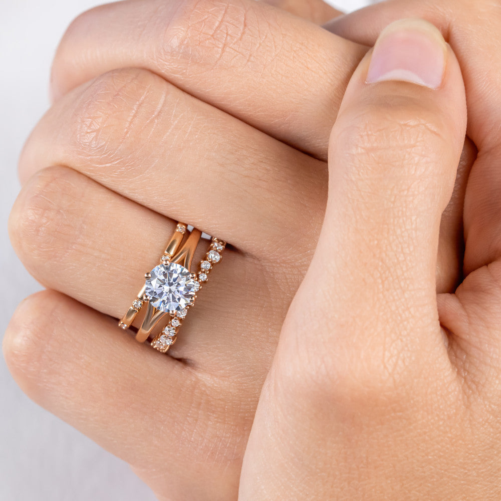 Finn ~ Split Band Ring