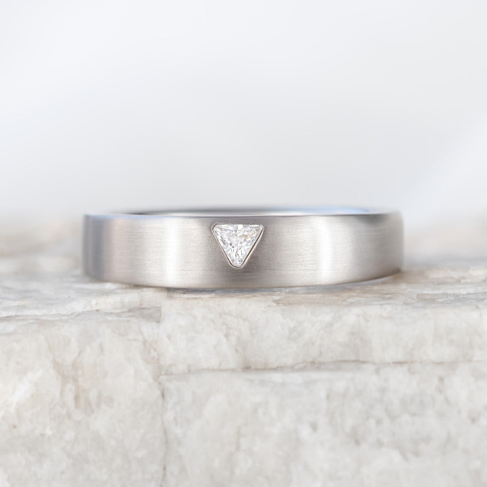 Hudson ~ Diamond Wedding Ring