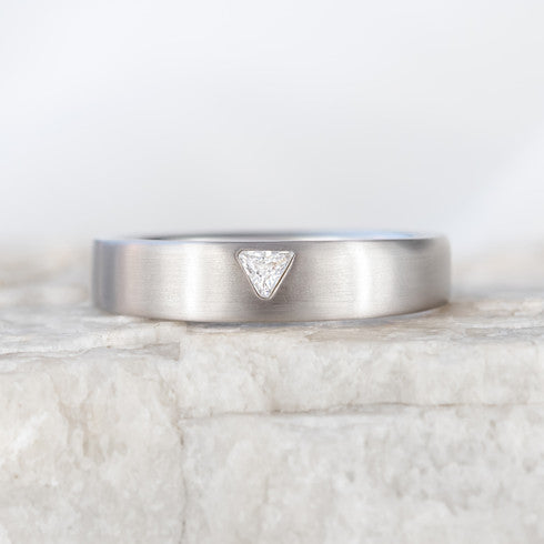 Hudson ~ Diamond Wedding Band