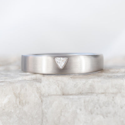 Hudson ~ Diamond Wedding Band