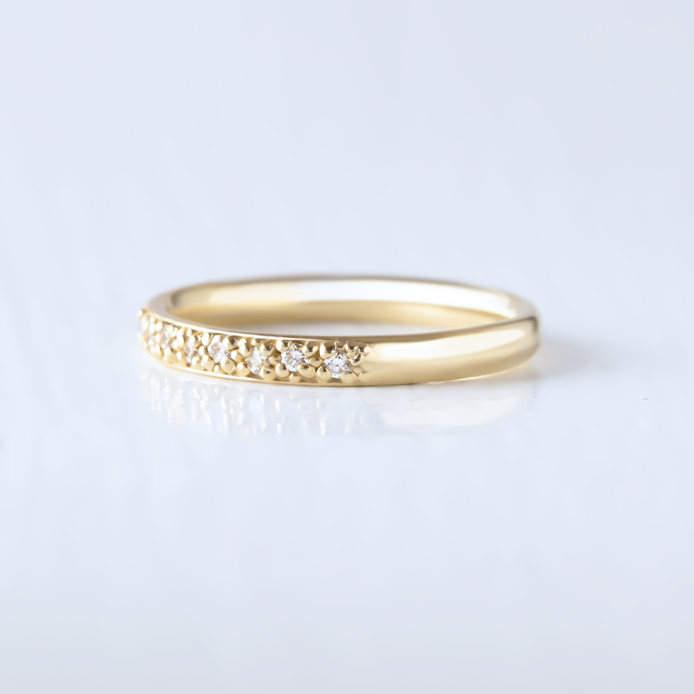 Anna Diamond Pave Wedding Band
